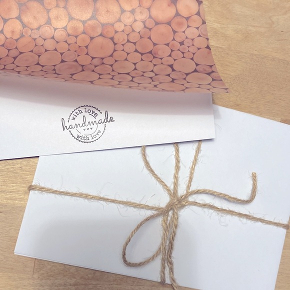 Set of 5 Blank Handmade Cards w/ Envelopes - Picture 7 of 10